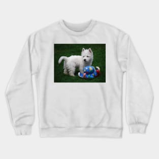 Westie puppy Crewneck Sweatshirt